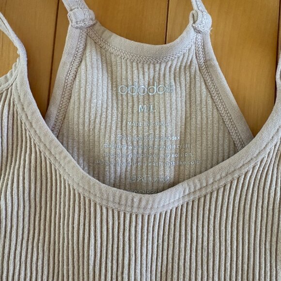 Set of 3 Piece Women’s Ribbed Cropped Yoga Tank Top Shirts Size M/L - Picture 5 of 7